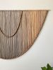 Neutral Boho Yarn Wall Art | Macrame Wall Hanging in Wall Hangings by Mercy Designs Boho. Item composed of birch wood & fiber compatible with boho and minimalism style