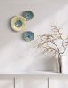 Blue Star Trio | Sculptures by Debra Steidel. Item made of cement works with contemporary & coastal style