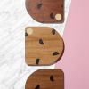 HACHIGRAM Plate Medium | Dinnerware by HACHI COLLECTIONS. Item made of oak wood