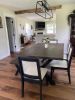 Custom White Oak Dinig Ta | Dining Table in Tables by TRM WoodCraft. Item made of oak wood works with mid century modern & contemporary style