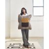 Andes Andean Wool Hand Knitted Plush Pillow | Cushion in Pillows by Studio Variously