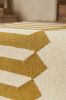Handwoven Woolen Runner Rug | Rugs by Evergreen Carpets. Item composed of wool compatible with boho and minimalism style