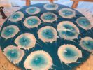 Into the Blue | Oil And Acrylic Painting in Paintings by Art By Skevi. Item composed of wood and canvas