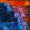 Reflections In The Night | Mixed Media by Tricia Skoglund Artist. Item made of wood with steel
