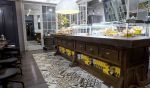 Commercial Counter Installation — Cafe Patoro, Manhattan, NY | Buffet Table in Tables by Paul's Green Barn | Café Patoro in New York. Item composed of oak wood