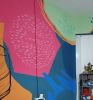 My studio mural | Murals by Estúdio Pepper. Item composed of synthetic