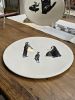 Decorative Plate MEDINA LE9RAYA | Decorative Objects by LA FIBRE ARTISANALE. Item in contemporary or eclectic & maximalism style
