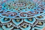 9 Tiles large wall art installation | Tiles by GVEGA. Item composed of ceramic in boho or mediterranean style