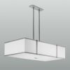 HATBOX 48" RECTANGLE PENDANT | Pendants by ILEX Architectural Lighting | Boston Marriott Long Wharf in Boston