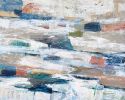 Winding Earth | Oil And Acrylic Painting in Paintings by Adam Collier Noel. Item composed of canvas in contemporary or coastal style