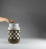 Illogiche Connessioni - basso | Vessels & Containers by gumdesign. Item made of marble with paper works with contemporary style