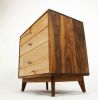 The Hiro | Dresser in Storage by Curly Woods. Item made of oak wood works with mid century modern style