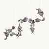 Dune 16 Spiral Pendant Light | Chandeliers by MOSS Objects. Item made of metal works with contemporary & japandi style