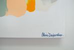 Love 19 | Oil And Acrylic Painting in Paintings by Claire Desjardins. Item made of canvas with synthetic