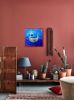 Gestación 1 | Oil And Acrylic Painting in Paintings by Elena Parau. Item composed of wood and ceramic in minimalism or country & farmhouse style