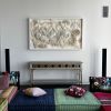 Composition | Wall Sculpture in Wall Hangings by Megan Aujla - Line & Form Studio. Item made of wood with wool works with contemporary & coastal style