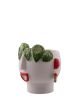 Carmelina la piccolina con orecchini | Vase in Vases & Vessels by Patrizia Italiano. Item composed of ceramic