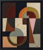 passage des volumes | Oil And Acrylic Painting in Paintings by Sophie DUMONT.. Item composed of canvas in contemporary or modern style