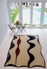 Yvonne Domenge - Jabin - Sculpture master's exploration of 3D in 2D | Area Rug in Rugs by Odabashian (official). Item composed of fiber