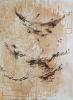 Through the Sandstorm | Oil And Acrylic Painting in Paintings by PUGMATIK. Item composed of canvas in boho or contemporary style
