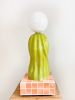 Cool Cat | Table Lamp in Lamps by Syds Fab Shop. Item made of ceramic & paper compatible with mid century modern and modern style