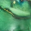 Sliding Away | Oil And Acrylic Painting in Paintings by Barbara Rubenstein. Item made of synthetic