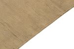 1980s Vintage Kilim Sofreh rug in Beige-Brown, Open Field | Area Rug in Rugs by Rug and Kilim