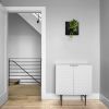 Node L Wall Planter, 12" Mid Century Modern Planter, Black | Plant Hanger in Plants & Landscape by Pandemic Design Studio. Item composed of stoneware in mid century modern or japandi style