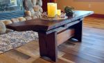 Oregon Black Walnut coffee table, foyer table | Tables by SjK Design Studios. Item made of walnut compatible with asian and modern style