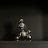 Small Stainless Steel Bear 'Grace' | Sculptures by IRENA TONE. Item made of steel compatible with minimalism and art deco style