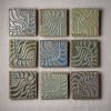 Passages Series, Pod, Ceramic and Mosaic Wall Art | Wall Sculpture in Wall Hangings by Clare and Romy Studio. Item composed of wood and stoneware in boho or mid century modern style