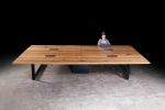 Custom Conference Tables | Tables by Urban Lumber Co. | Eugene, OR in Eugene. Item composed of wood and metal