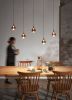 Paopao Pendant PL5 | Pendants by SEED Design USA. Item composed of aluminum & glass