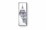washington Capitol | Oil And Acrylic Painting in Paintings by Virginie SCHROEDER. Item made of canvas & synthetic