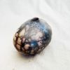 Horse hair zen ceramic stone vases | Sculptures by Elena Miller. Item made of ceramic compatible with minimalism and contemporary style