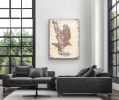 Truce- sold | Oil And Acrylic Painting in Paintings by L Rowland Contemporary Art. Item made of wood with synthetic