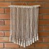 Colgante de pared | Macrame Wall Hanging in Wall Hangings by Amayeli Macrame. Item composed of wood and cotton in boho or art deco style