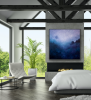 Morning Fog | Oil And Acrylic Painting in Paintings by Victoria Veedell. Item composed of canvas and synthetic in contemporary style
