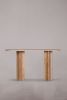 Narrow Console Table. Console Table. Marble Console Table. | Tables by HamamDecor LLC. Item composed of marble compatible with minimalism and contemporary style