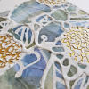 Watercolor and Gold-Foiling Painting on Wood Panel - 05 | Paintings by Apoorva Kasaraneni