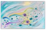 Teal Light | Oil And Acrylic Painting in Paintings by DaggArt
