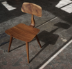 Mantaray Chair | Dining Chair in Chairs by Kokora. Item composed of oak wood in mid century modern or japandi style