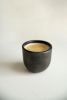 Black Stoneware Espresso Coffee Cup | Drinkware by Creating Comfort Lab. Item made of stoneware works with minimalism & contemporary style