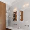 Hvyli 8 - Wall Wavy Mirror | Decorative Objects by oitoproducts. Item made of wood with glass works with minimalism & contemporary style
