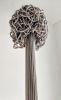 "FLUX - JACK"  sculpture / organic, dynamic, kinetic object | Sculptures by JAN PAUL. Item composed of metal compatible with contemporary and industrial style