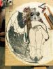 Owl Girl | Wall Sculpture in Wall Hangings by Soda Ash & Sand. Item composed of glass