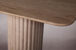 Marble Dining Table. Dining Table. Dining Room Table. Round | Tables by HamamDecor LLC. Item composed of marble in minimalism or contemporary style