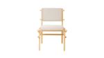 Pipa Chair | Dining Chair in Chairs by Tiago Curioni Studio. Item composed of wood & fabric