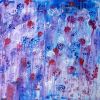 The touch of blue roses | Oil And Acrylic Painting in Paintings by Elena Parau. Item composed of canvas in boho or contemporary style