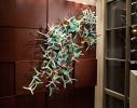 Current Leaves | Wall Sculpture in Wall Hangings by April Wagner, epiphany studios | Midwest Medical Center in Dearborn. Item made of glass